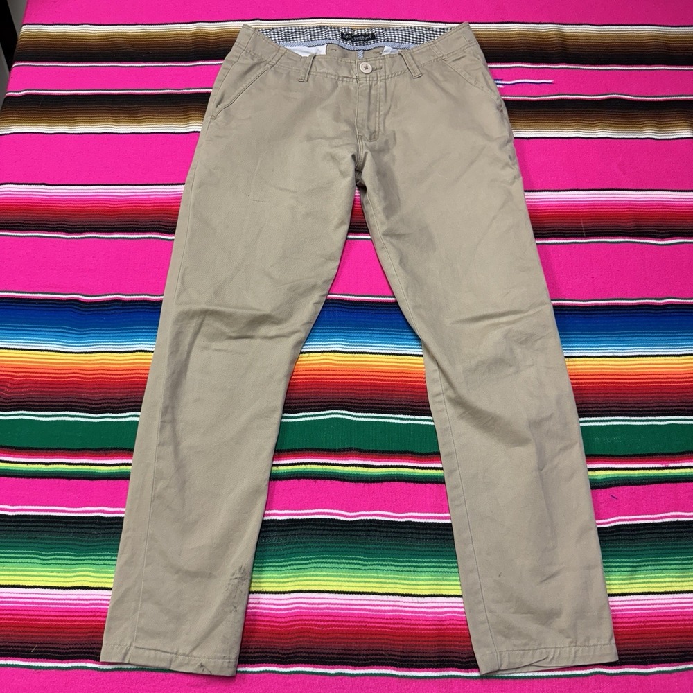 Dolce & Gabbana Chino Pants Men 31 (Fit 30x29) Beige Tan Khaki Preppy Straight